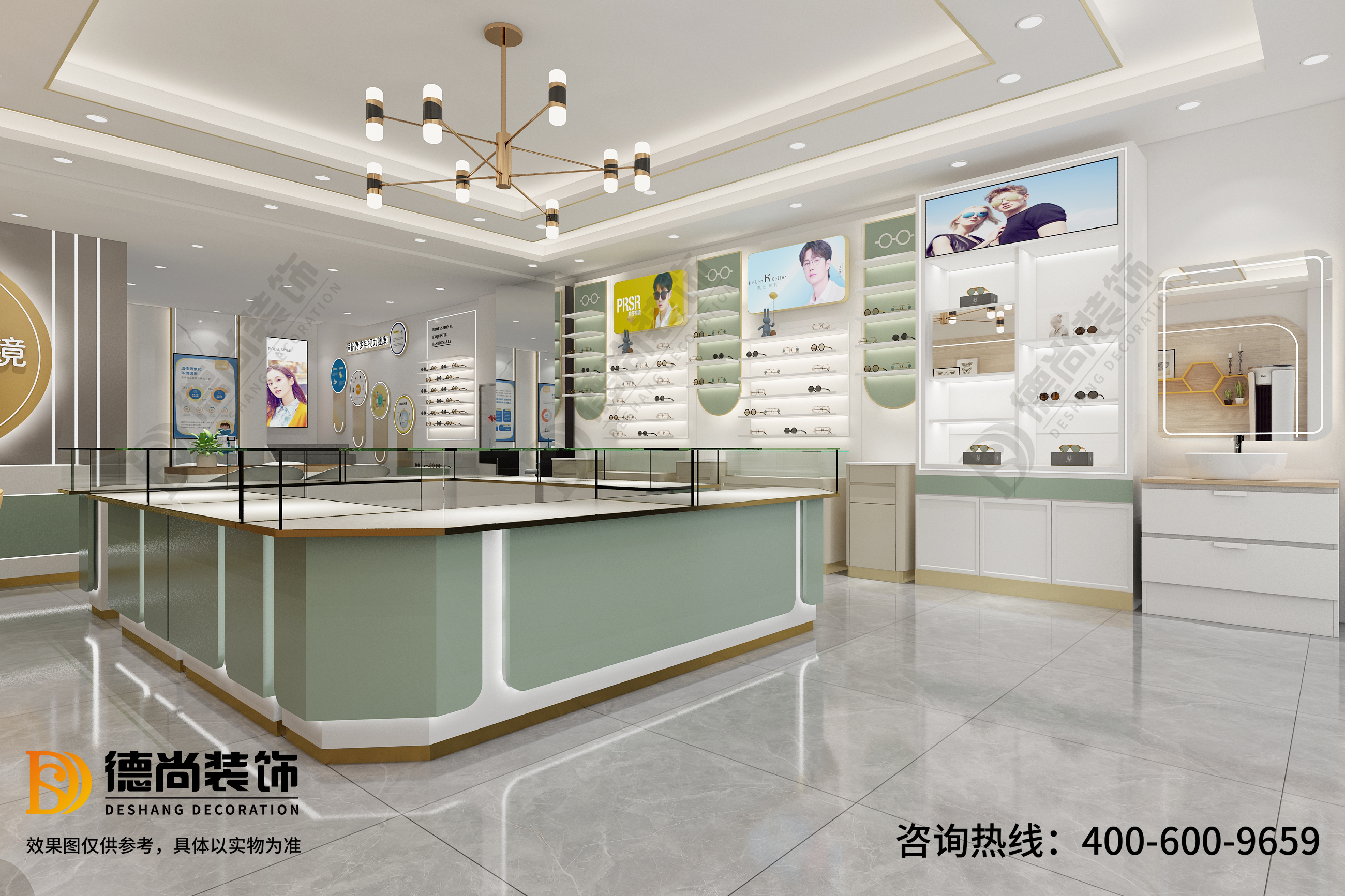 眼镜展柜定制